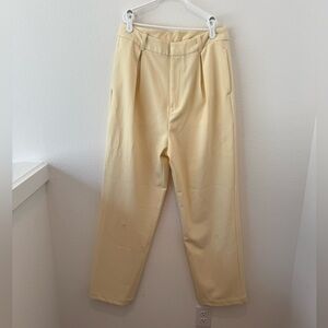 Free People Pia Dad Pant Butter Yellow